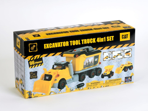 CAT SCREWTRUCK 4IN1