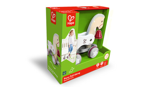 HAPE PONY PULL ALONG PUSH AND PULL TOY