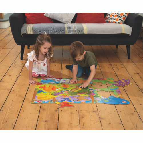 GALT TOYS GIANT FLOOR PUZZLE, DINOSAURS