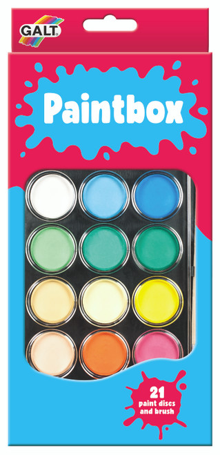 GALT TOYS, PAINTBOX, WATERCOLOR  (ARTS & CRAFTS, DRAWING & PAINTING)