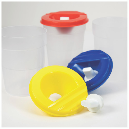 GALT TOYS, 3 NON-SPILL POTS (DRAWING & PAINTING SUPPLIES, PAINTS, WATERCOLOR)