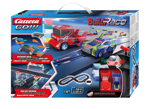 CARRERA  GO!  BUILD  N  RACE  RACING  SET  (3.6M)