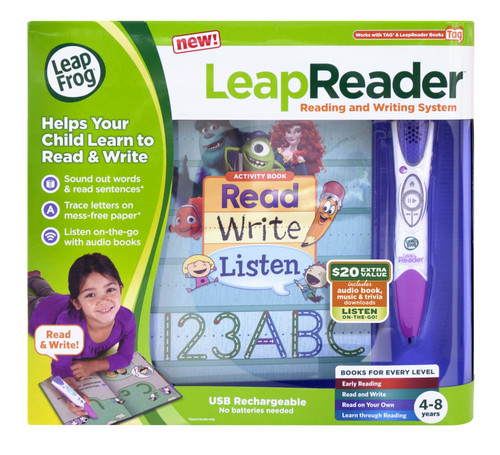 LEAPFROG LEAPREADER READING AND WRITING SYSTEM - PINK