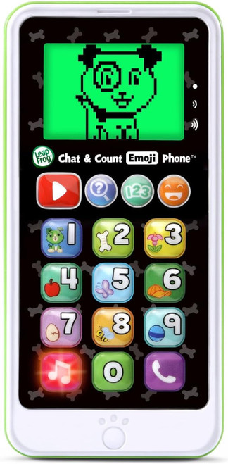LEAPFROG CHAT AND COUNT EMOJI PHONE - WHITE - MULTI COLOR - 80-603703