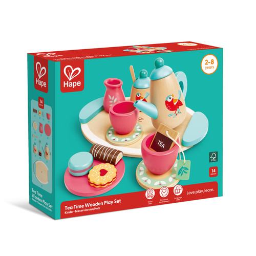 TEA TIME WOODEN PLAY SET