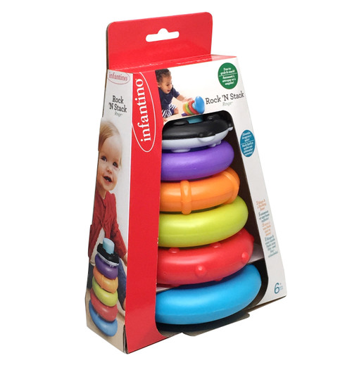 INFANTINO  ROCK'N STACK RINGS