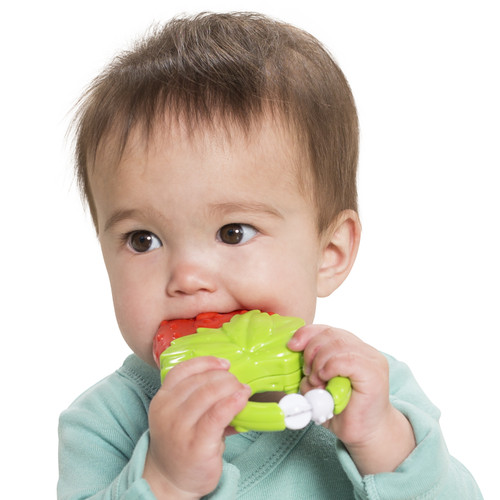 INFANTINO  VIBRATING TEETHER - STRAWBERRY
