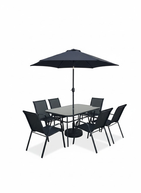 GRANDALA PATIO 6 PERSON SET WITH WATER BASE- Chikili.com