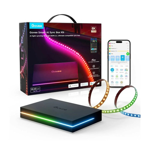 Govee H6601 AI Gaming Sync LED Lighting Box Kit- Chikili.com