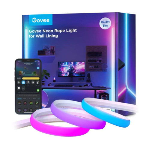 Govee Neon Rope Light for Wall Lining - 5m- Chikili.com