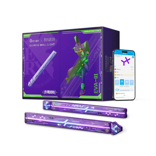 Govee x Evangelion Gaming Wall Lights - 8 Pieces- Chikili.com