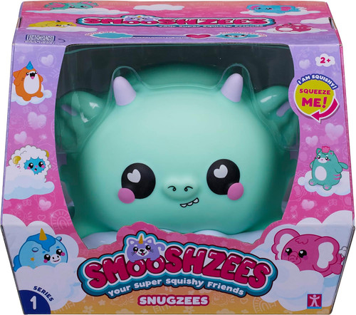 SMOOSHZEES 6.8" SNUGZEES DRAGON(JADE)- Chikili.com