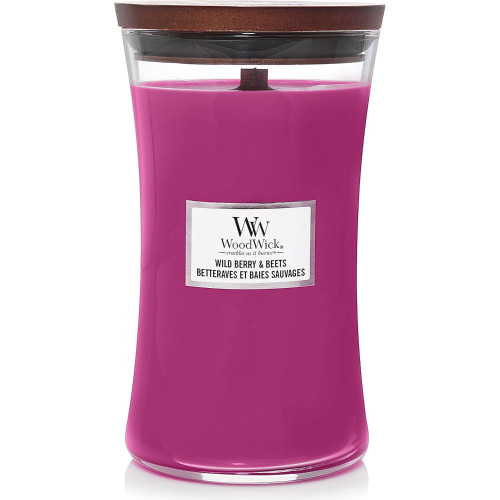 WOODWICK LARGE HOURGLASS WILD BERRY & BEETS- Chikili.com