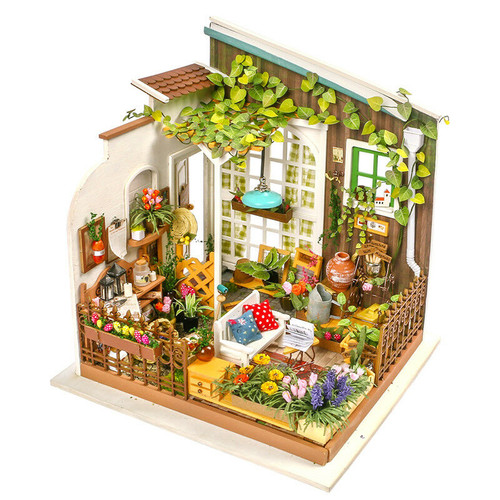Robotime Miller’s Garden DIY House Kit - Chikili.com