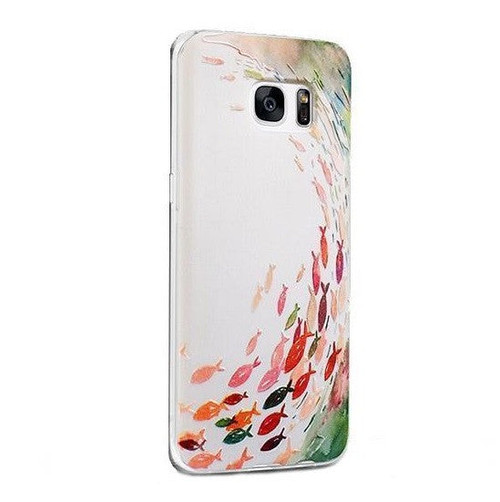 Fishes - Stereoscopic Relief Art 3D Case (Samsung S7) - Chikili.com