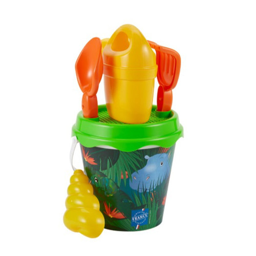 Ecoiffier Beach Bucket Jungle Theme -Chikili.com