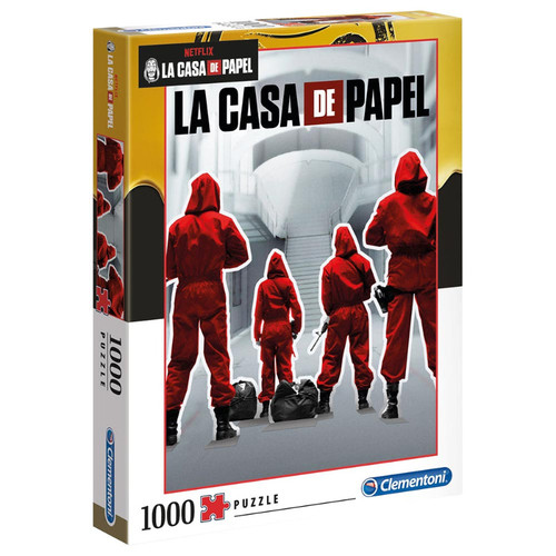 Clementoni Ap Netflix La Casa De Papel 1000Pcs -Chikili.com