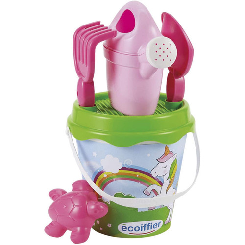 Ecoiffier Unicorn Beach Bucket -Chikili.com