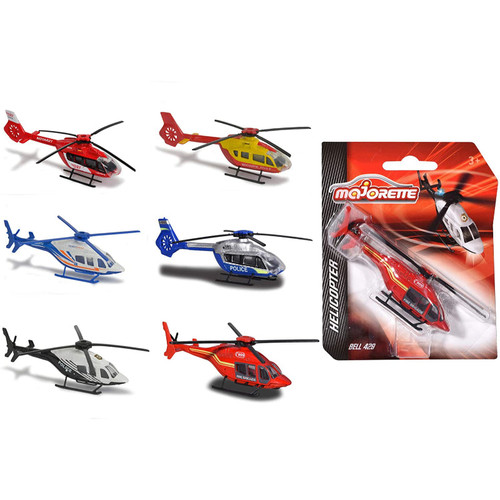 Majorette Helicopter, 6-asst -Chikili.com