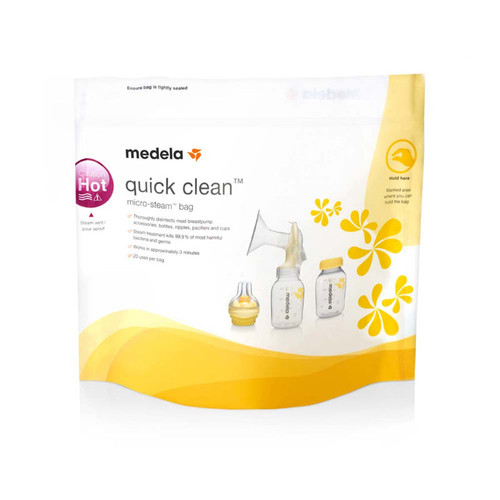 Medela Quick Clean Microwave Bags (5PCS) -Chikili.com