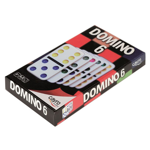 Cayro Domino Double 6 Color-Chikili.com