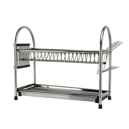 Royalford 2 Layer SS Dish Rack -Chikili.com