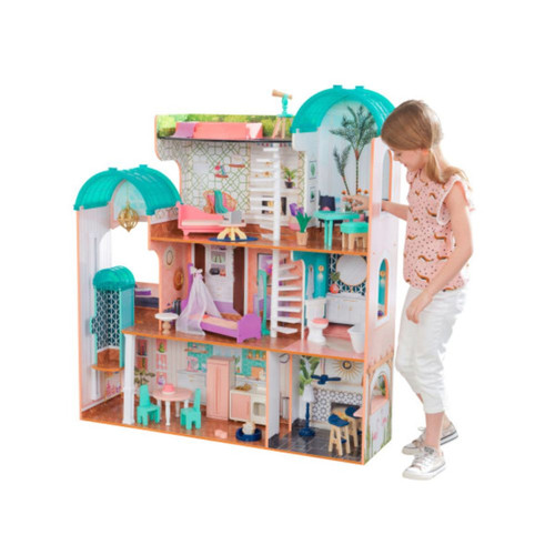 KidKraft Camila Mansion Dollhouse-Chikili.com