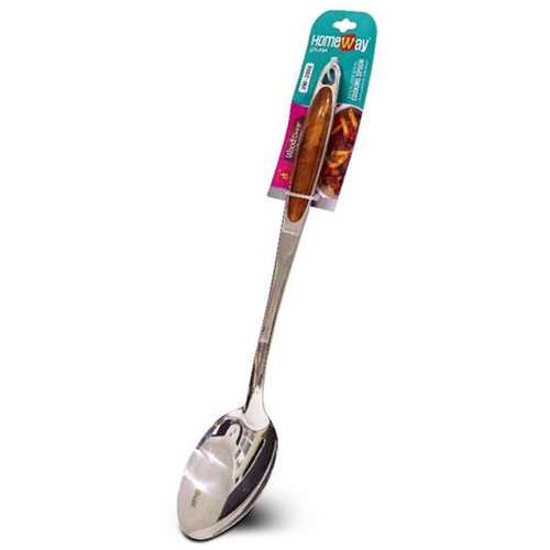 Homeway Stainless Steel Cooking Spoon Woodi Series-chikili.com