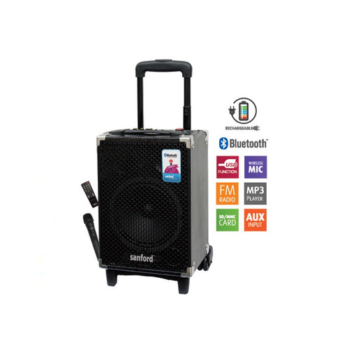 Sanford Portable Trolley Speakers SF2257PTS-chikili.com