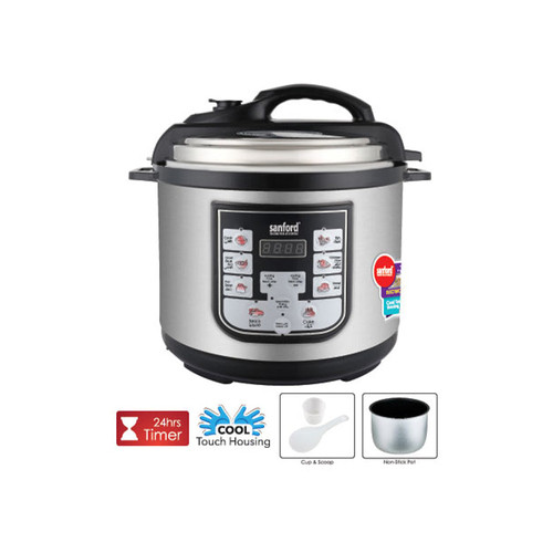 Sanford Electric Pressure Cooker 6L SF3200EPC-chikili.com