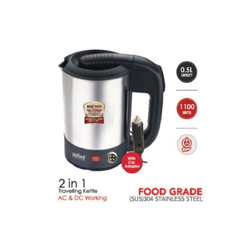 Sanford Stainless Steel Electric Kettle 0.5L SF3351EK-chikili.com