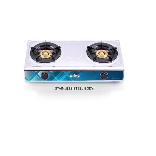 Sanford  Stainless Steel Gas Stove 2 Burner SF5313GC-chikili.com