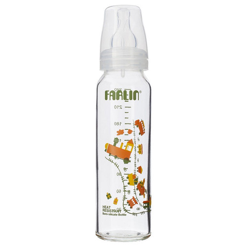 Farlin H1 Heat-Resistant Glass Feeder 8 Oz TOP-707G-chikili.com