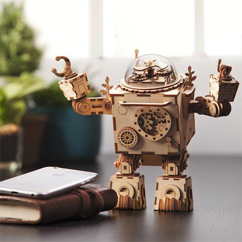 Robotime Orpheus AM601 DIY Steampunk Music Box