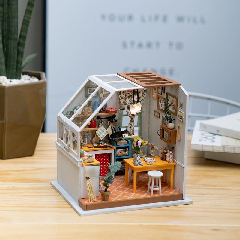 Robotime Jason's Kitchen DG105 DIY Miniature Kit