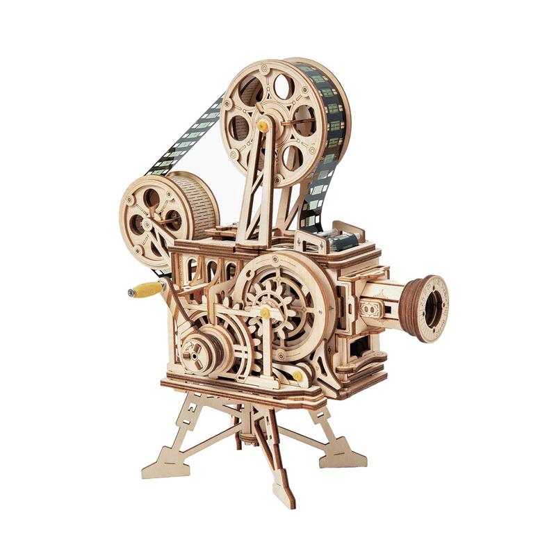 Robotime Vitascope LK601 Mechanical Movie Projector Kit