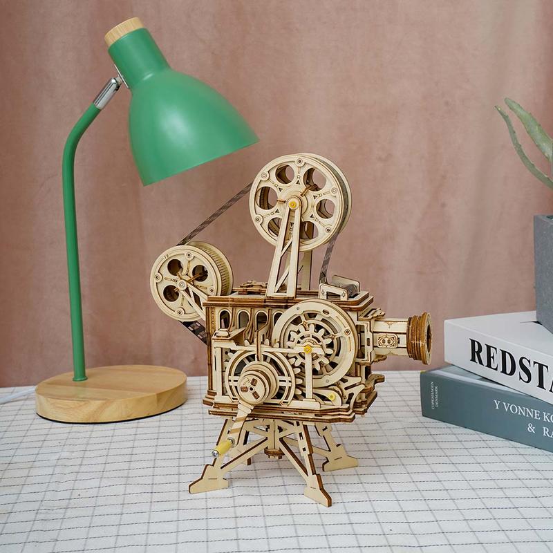 Robotime Vitascope LK601 Mechanical Movie Projector Kit