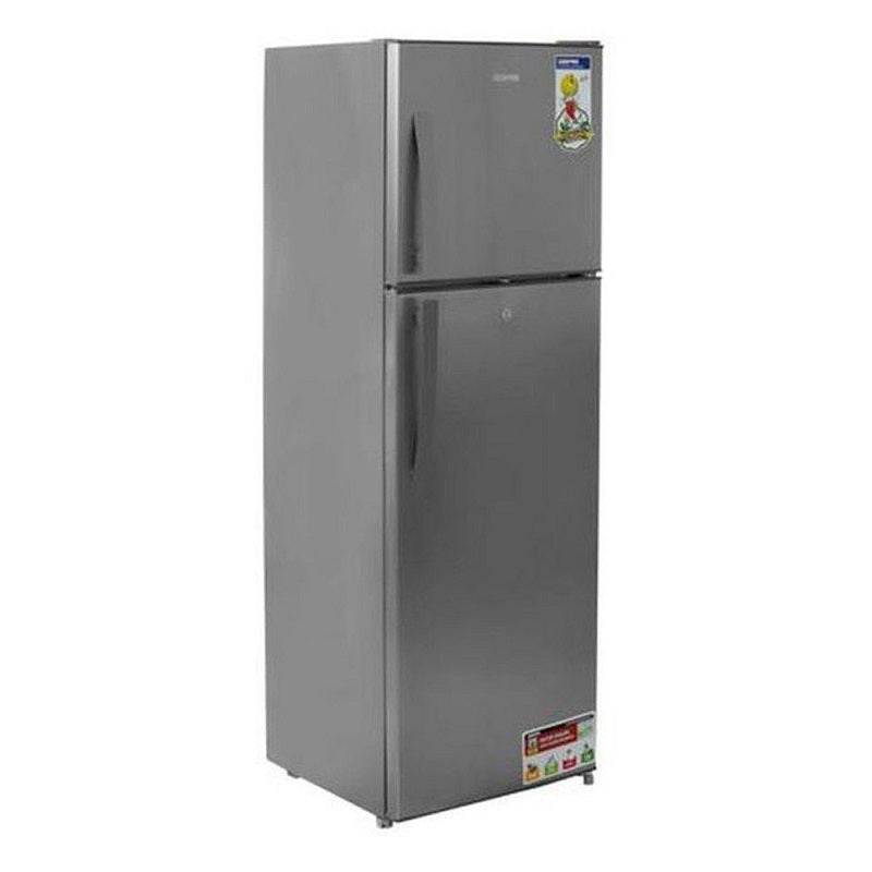 Geepas 410L Double Door Refrigerator GRF4120SSXN