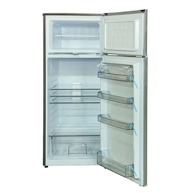 Geepas 410L Double Door Refrigerator GRF4120SSXN