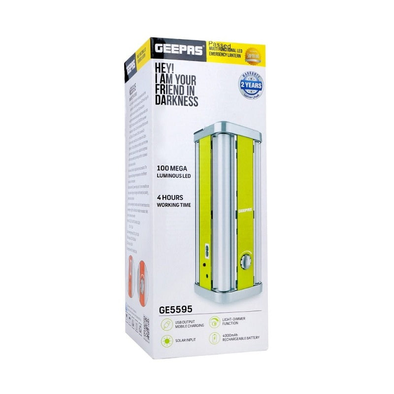 Geepas 4000mAh Multifunctional LED Lantern GE5595