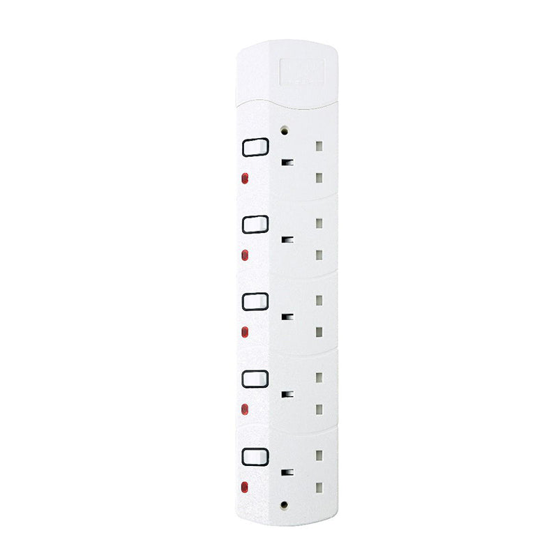 Geepas 5 Way 5 Meter Sockets Extension Board GES4085