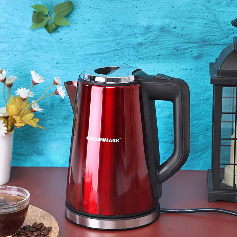 Olsenmark Electric Stainless Steel Kettle 1.7L OMK2147