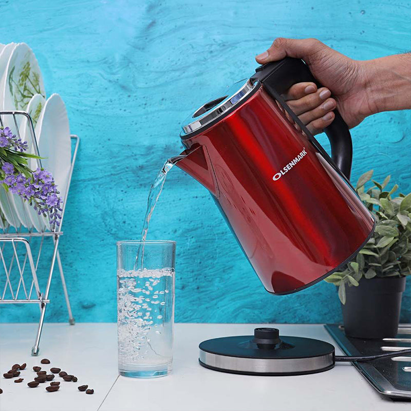 Olsenmark Electric Stainless Steel Kettle 1.7L OMK2147