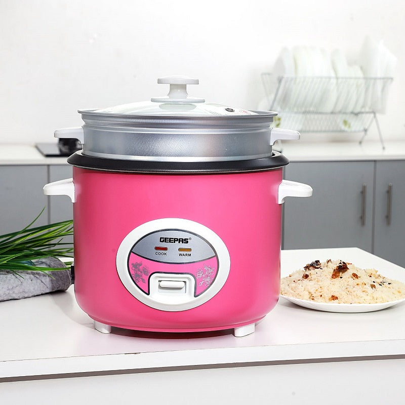 Geepas 1.8L Deluxe Rice Cooker GRC4329