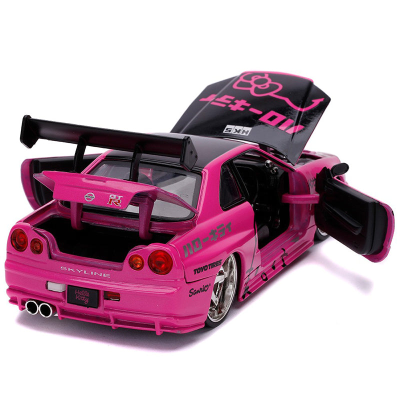 Dickie Hello Kitty 2002 Nissan Skyline 1:24 Dickie Hello Kitty 2002 Nissan Skyline 1:24