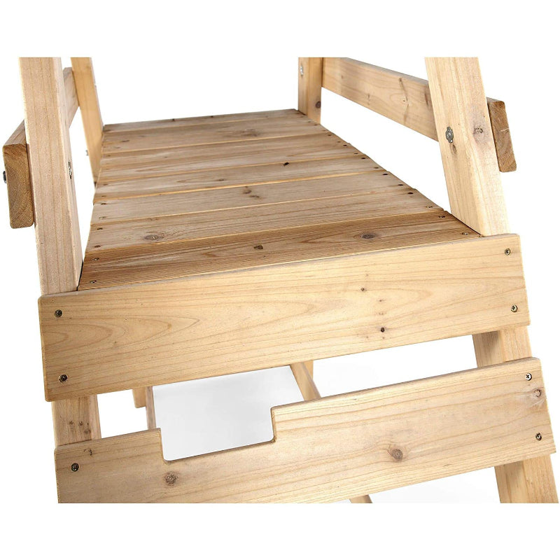 Plum Tamarin Wooden Climbing Frame