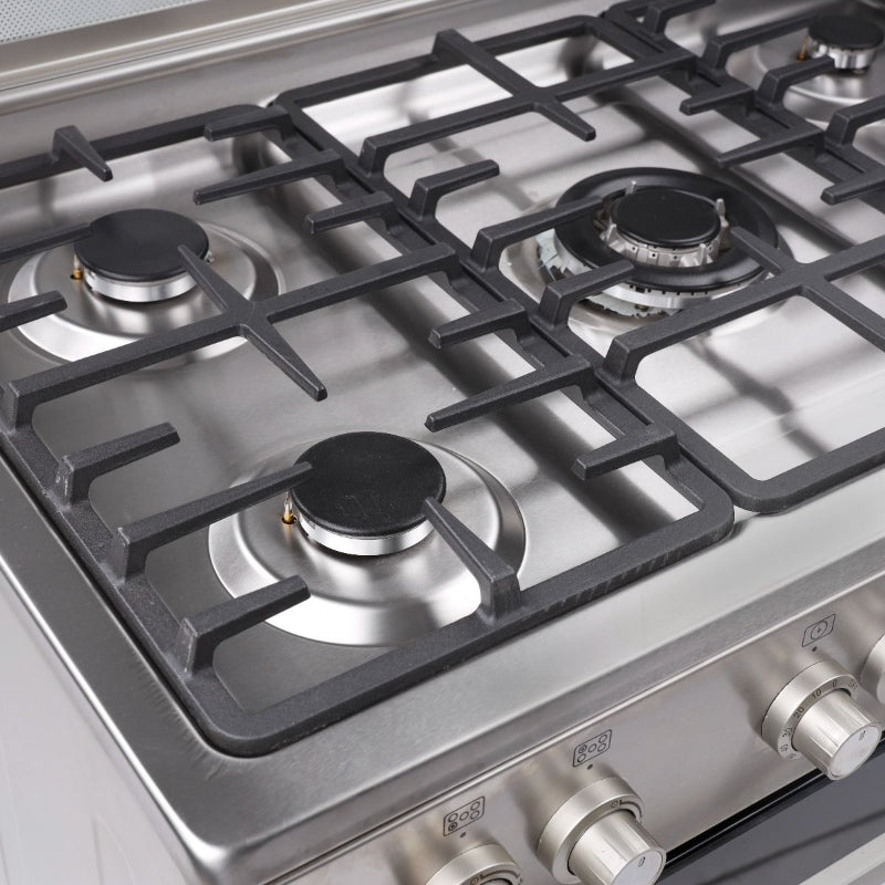 Geepas 5 Burner Cooking Range GCR9077FTCST