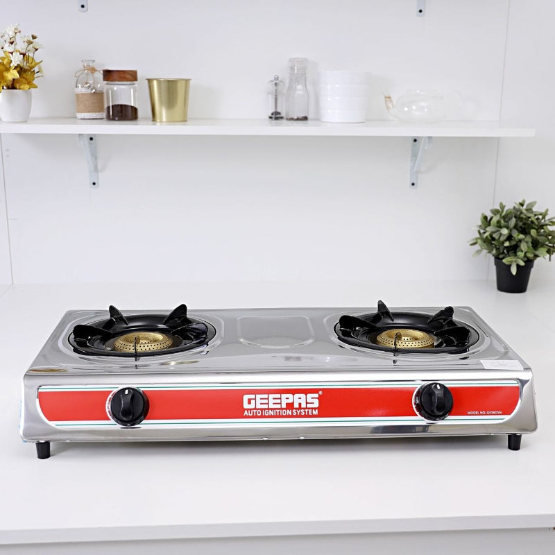 Geepas Double Burner Gas GK5605