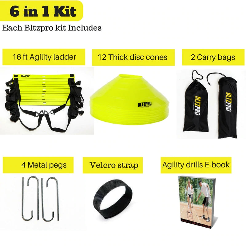 Agility Adjustable Ladder Set 6mtrBest Price in Doha, Qatar Buy at