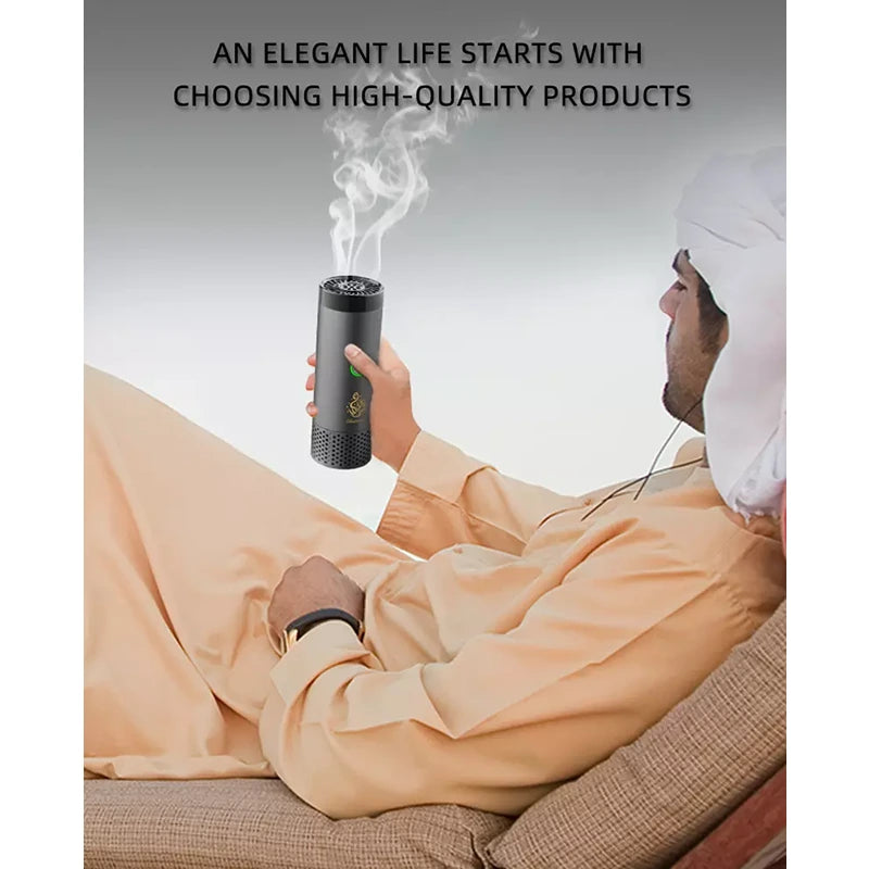 Rechargeable Incense Burner Bakhoor With Hair Comb